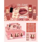 Color Castle Bear Shape Matte Lipstick Pack Of 3