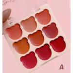 Art Skin Bear 9-Color LipGloss Palette