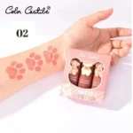 Color Castle Bear Shape Matte Lipstick Pack Of 3