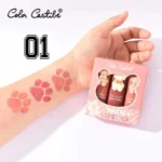 Color Castle Bear Shape Matte Lipstick Pack Of 3