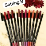 Huda Colored Perfect Matte Eye and Lip Liner Pencils Pack 12 Shades - 2