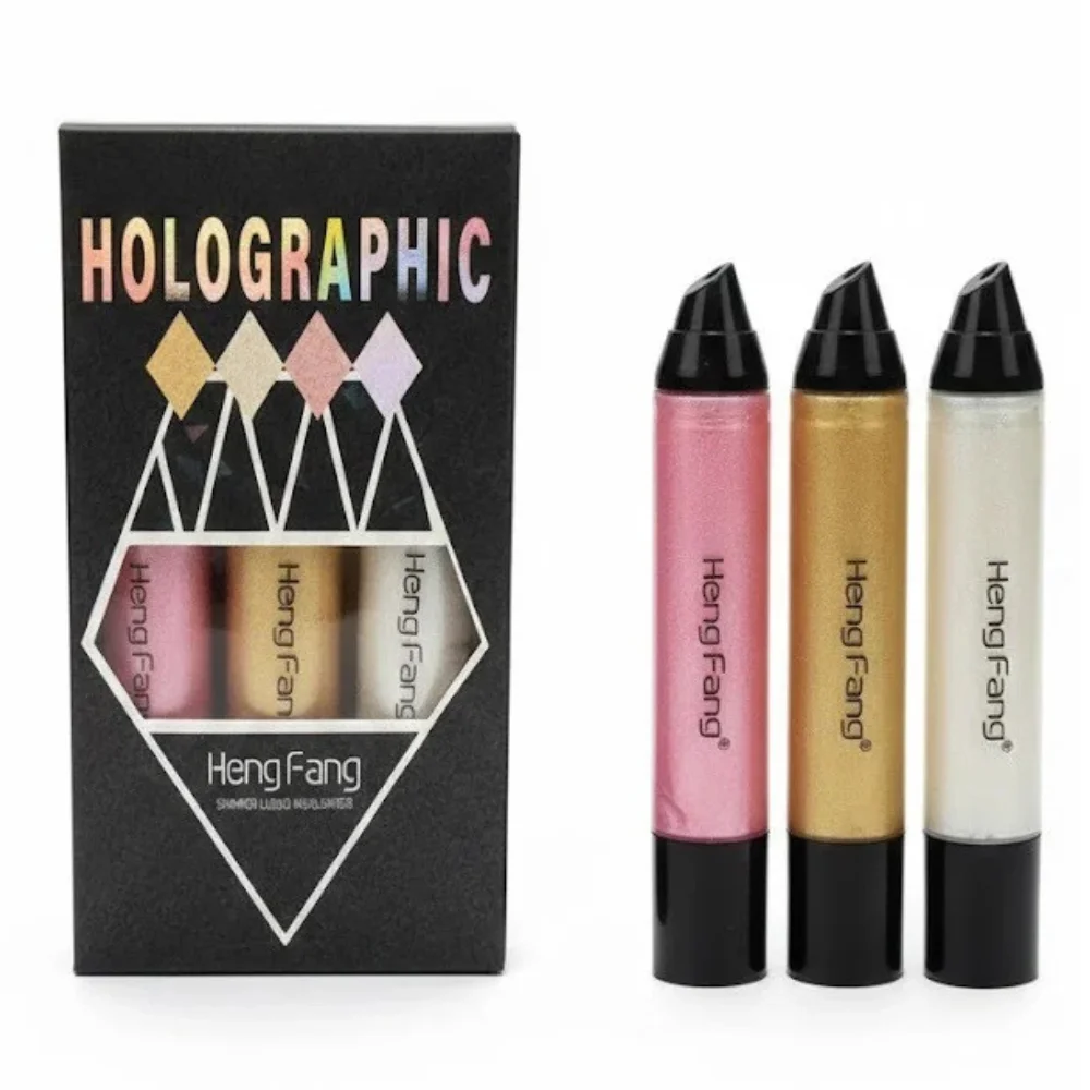 Hengfang Holographic Highlighter Set – Pack of 3