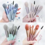 Premium Mini 8 Pieces Makeup Brushes Set