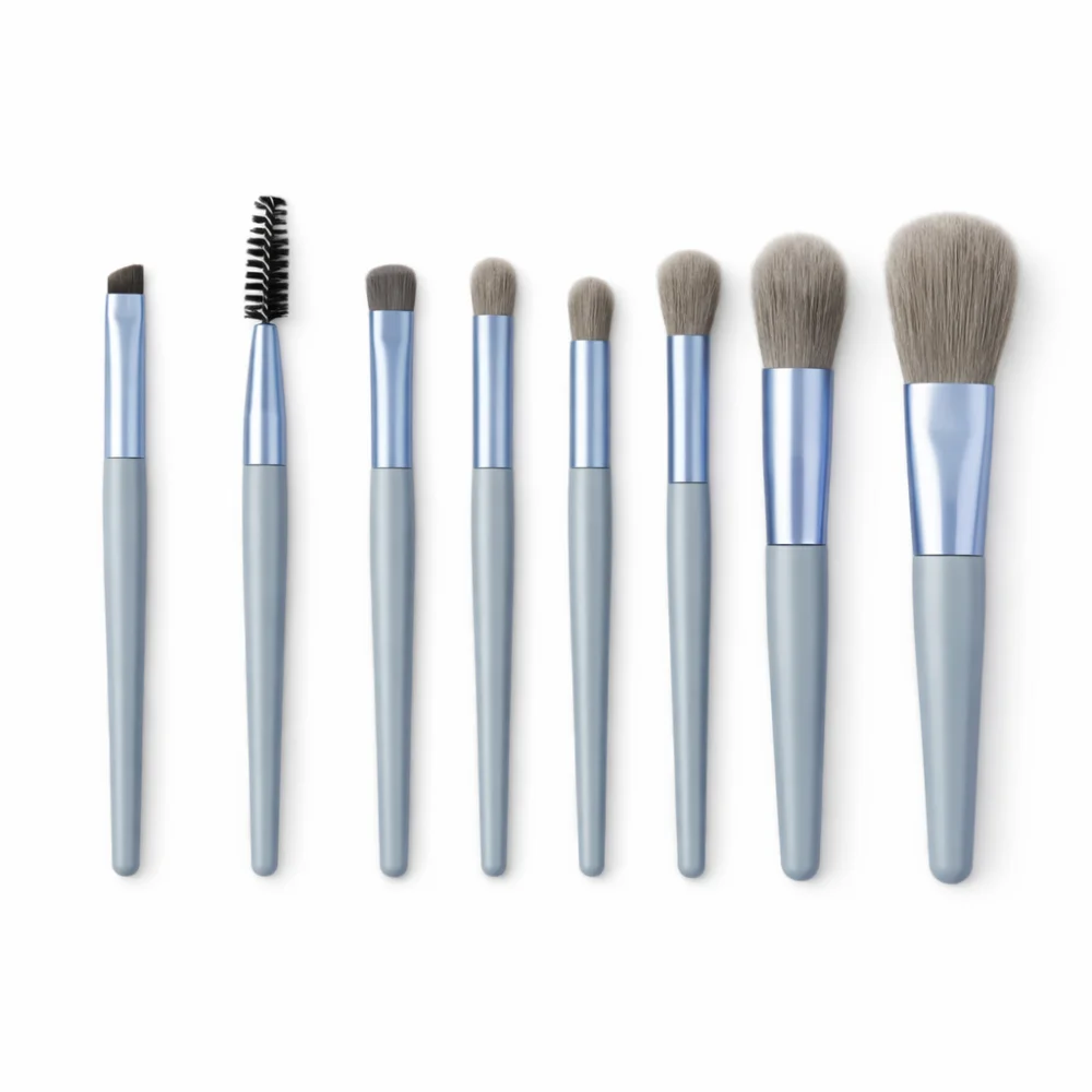 Premium Mini 8 Pieces Makeup Brushes Set