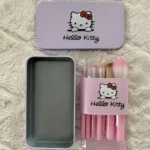 Hello Kitty Makeup Brush Set – 7 Pieces
