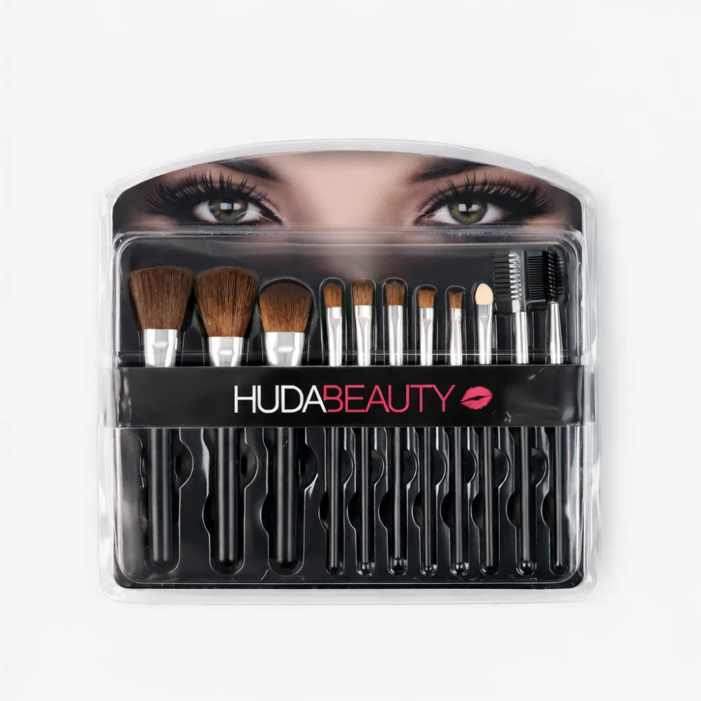 Huba Beauty Makeup Brush Set – 12 Pieces