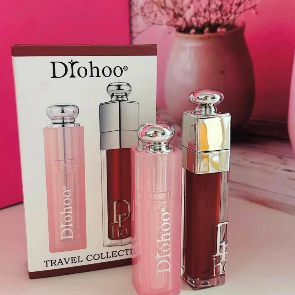 Drohoo 2in1 Travel Collection Lip Gloss Set