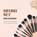 Emelie Makeup Brush Set 16 Pcs Info graphic