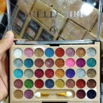 QT Pretty Girl 36 Colors Glitter Eyeshadow Kit Real Image 2