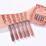 Color Castle Matte Coffee Lip Gloss Set – 6 Pieces