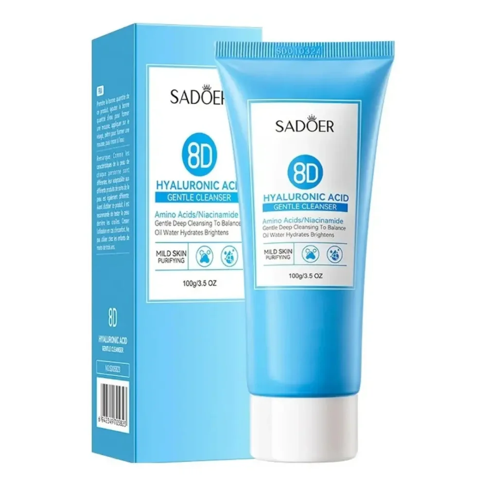 Sadoer 8D Hyaluronic Acid Gentle Facial Cleanser – 100g