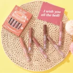 Color Castle Matte Coffee Lip Gloss Set – 6 Pieces