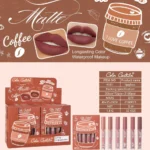 Color Castle Matte Coffee Lip Gloss Set – 6 Pieces