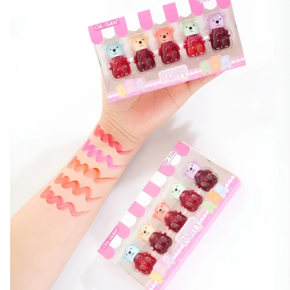 Color Castle Cute Bear Lip Tint Set