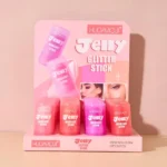 Hudamoji Jelly Glitter Highlighter Stick Set – 4 Pieces