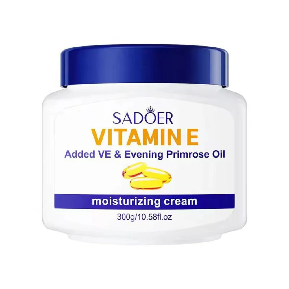 SADOER Vitamin E Moisturizing Cream with Evening Primrose Oil