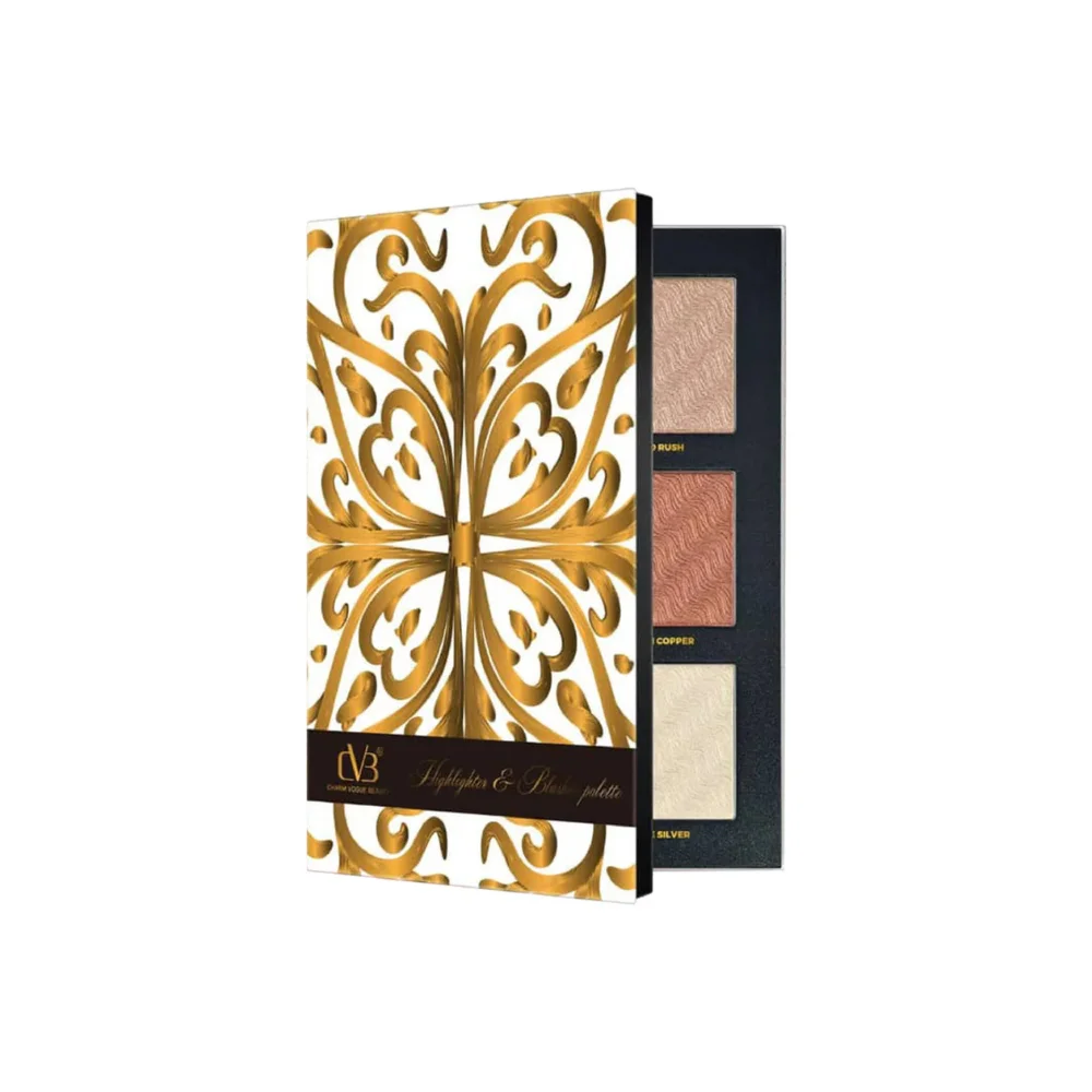 CVB Highlighter & Blusher Palette
