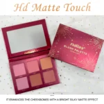 Maliao HD Touch Blush Palette 6 Colors Matte