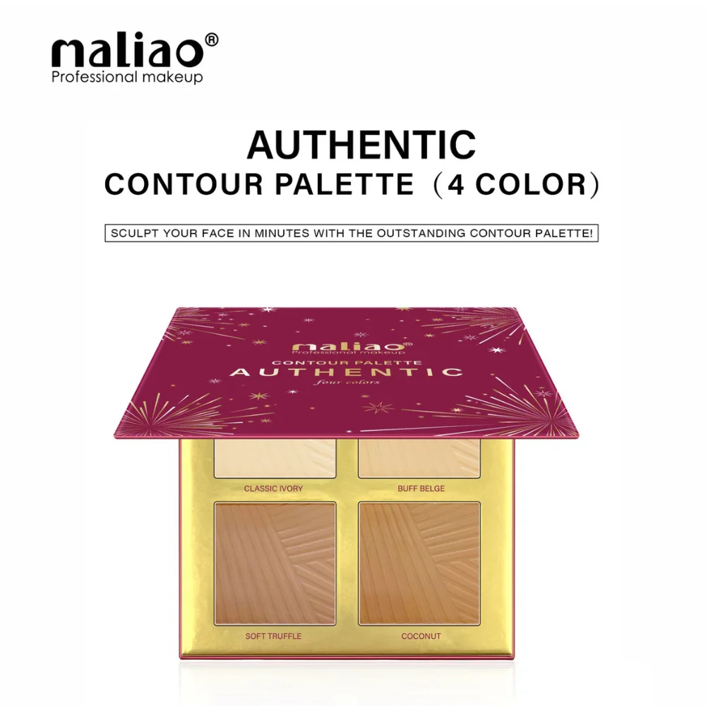 Maliao Authentic Contour 4 Shades Palette