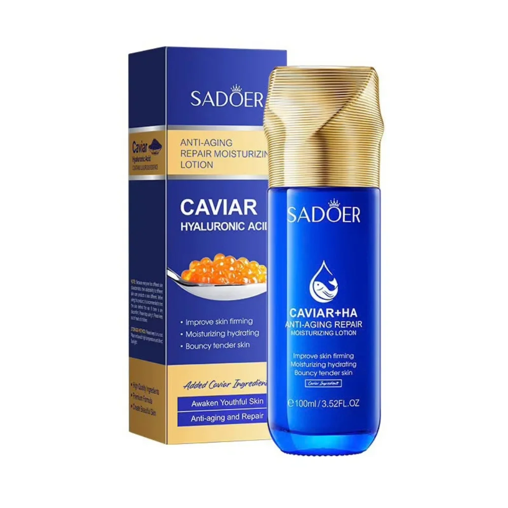 Sadoer Caviar + Hyaluronic Acid Anti-Aging Repair Moisturizing Lotion 100ml