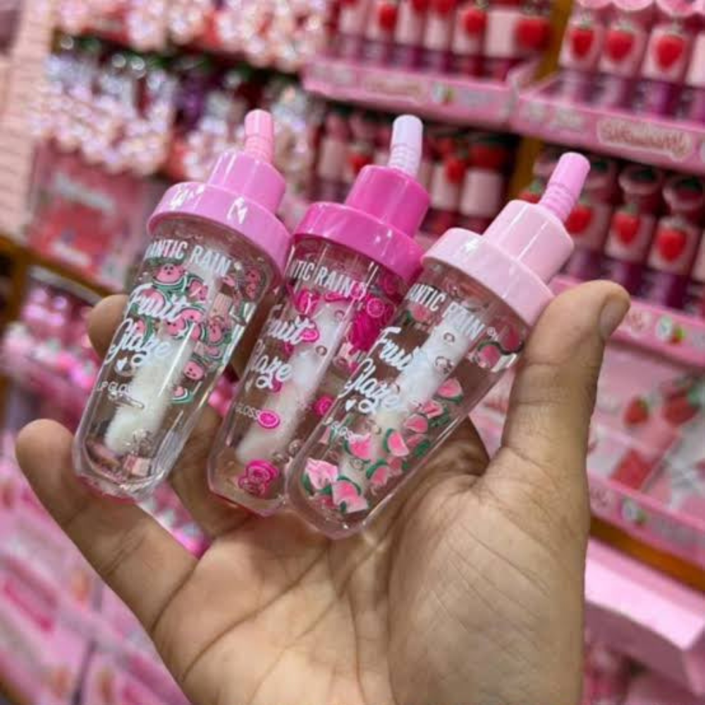 Romantic Rain Ice Cream Lip Oil Set – 6 Pieces